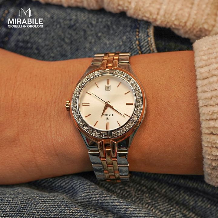 Un orologio bicolor di Festina è tutto ciò che serve per dare quel tocco speciale ai tuoi look quotidiani!